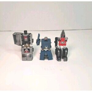 Tonka Gobots Lot of 3 Screw Head MR-22 Stallion MRT-45 Van Guard MRT-42 Parts